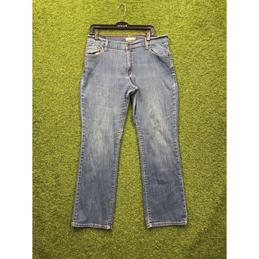Levis 550 Jeans Womens 14 Medium Relaxed Fit Bootcut Casual Workwear 32x30